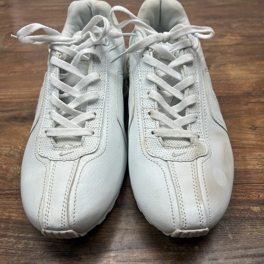 RARE Nike Shox Men's Shoes size 12 Solid‎ All White 407988-105